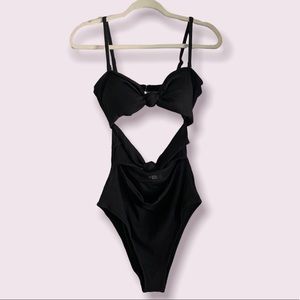 AERIE Ribbed Triple Knot ONE PIECE SWIM